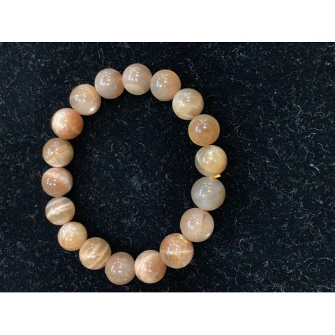 Peach Moon Stone Bracelet