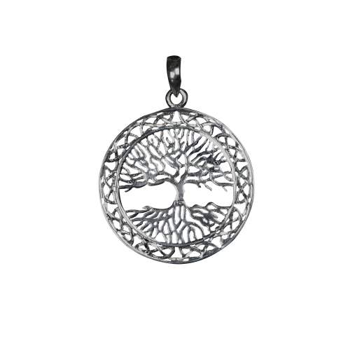 Silver Banyan Tree Pendant
