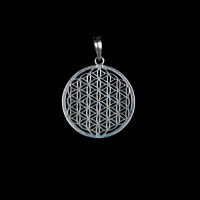 Sri Yantra Silver Pendant