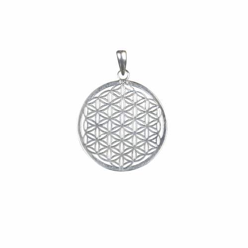 Sri Yantra Silver Pendant