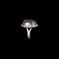 Labradorite stone Silver ring