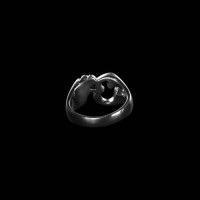 Om Sterling Silver Ring
