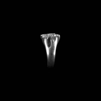 Om Sterling Silver Ring