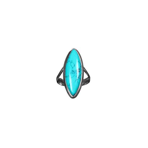 Turquoise Stone Silver Ring