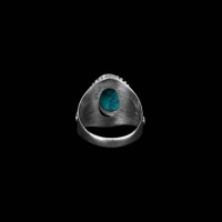 Turquoise Stone Silver Ring