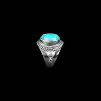 Turquoise Stone Silver Ring