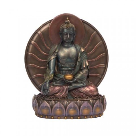 Resin Buddha Statue - 7 inch