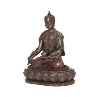 Resin Buddha Statue - 6 inch