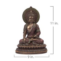 Resin Buddha Statue -11 inches