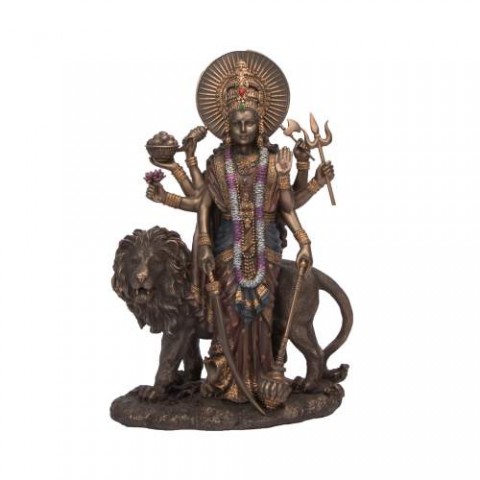 Durga maa-loin-Resin-Statue-12inch