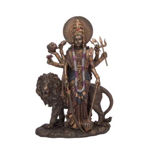 Durga maa-loin-Resin-Statue-12inch