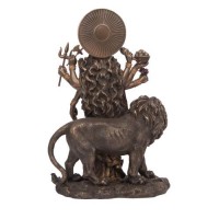 Durga maa-loin-Resin-Statue-12inch