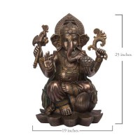 Lord Ganesha Resin Statue 25 Inches