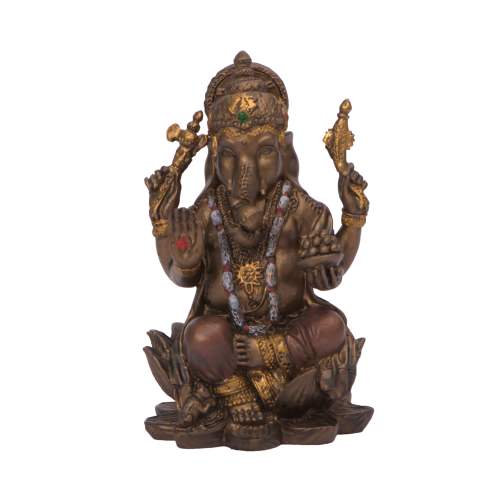 Lord Ganesha Resin Statue 4 inches 