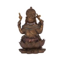 Lord Ganesha Resin Statue 4 inches 