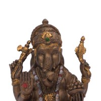 Lord Ganesha Resin Statue 4 inches 