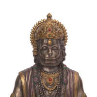 Lord Hanumana Resin Statue 10 Inches 