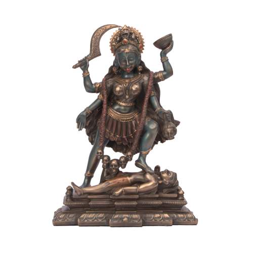 Kali Maa Resin Statue 9 Inches