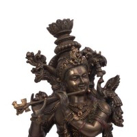 Lord Krishna Statue In Resin 15 Inches