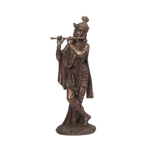 Lord Krishna Statue In Resin 11 Inches