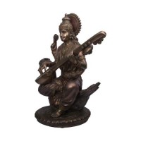 Goddess Saraswati Statue in Resin 26 inch