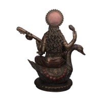 Goddess Saraswati Statue in Resin 26 inch