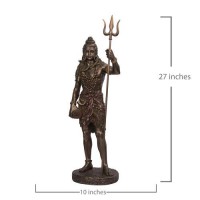 Shiva Standing Resin Statue 27 Inches