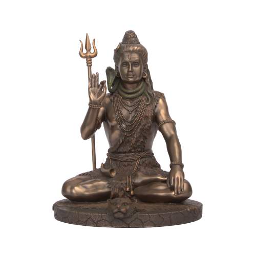 Lord Shiv Resin Statue 11inch