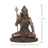 Lord Shiv Resin Statue 11inch