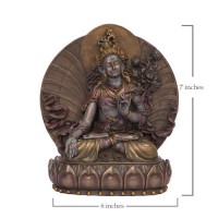 Tara Maa Resin Statue 7 Inches