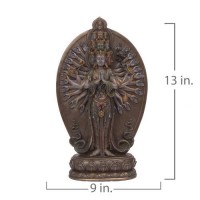 Vishnu Statue in Resin 13 inches