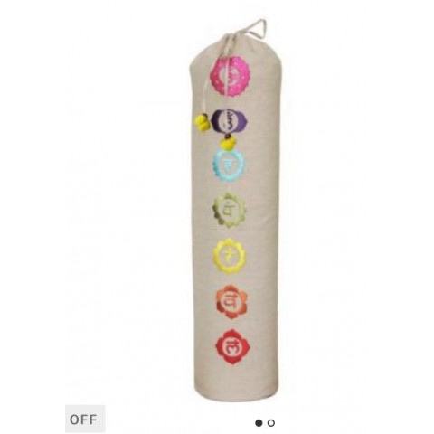 Yoga Mat Bag with 7 Chakras