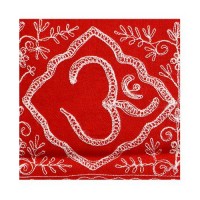 Pure Wool Mantra embroidery Stole
