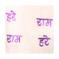 Pure Wool Mantra embroidery Stole